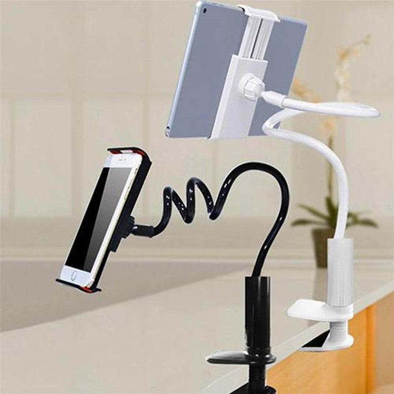 spiral base adjustable phone holder for tablet