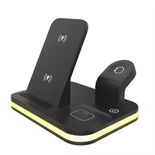 Multi-function wireless phone charger for fast and cable-free charging