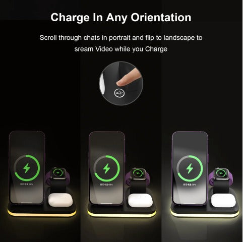 Multi-Function Wireless Phone Charger