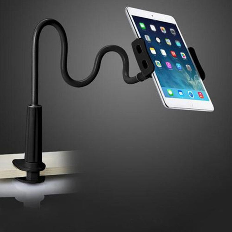 360 degree lazy mobile phone and tablet stand on desk