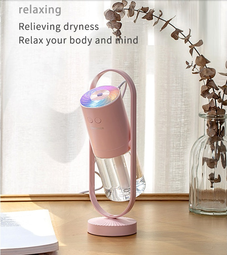 Magic Shadow USB Air Humidifier with LED Projection & Night Light