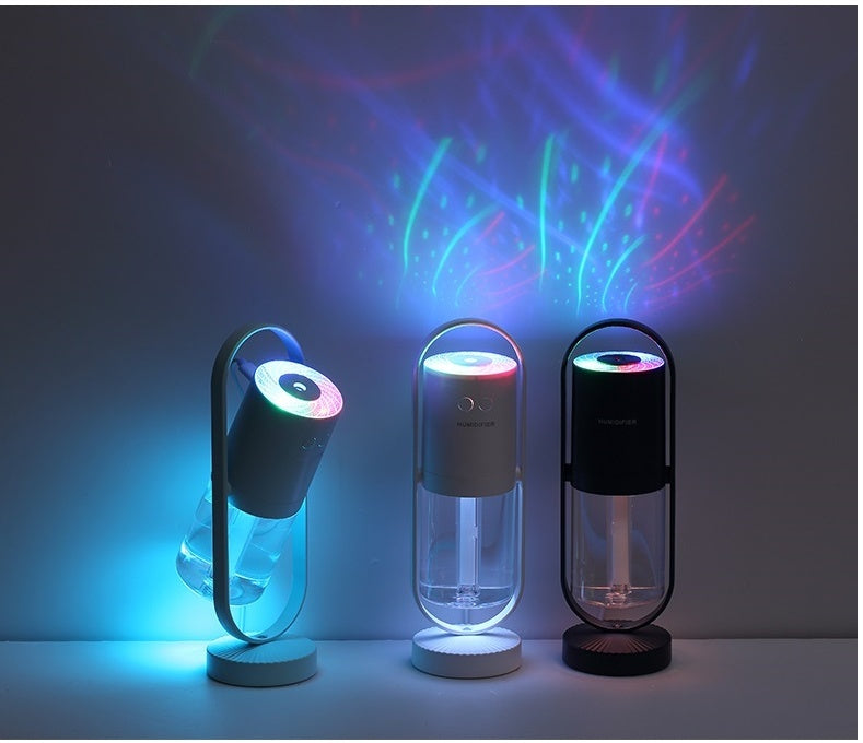 Magic Shadow USB Air Humidifier with LED Projection & Night Light