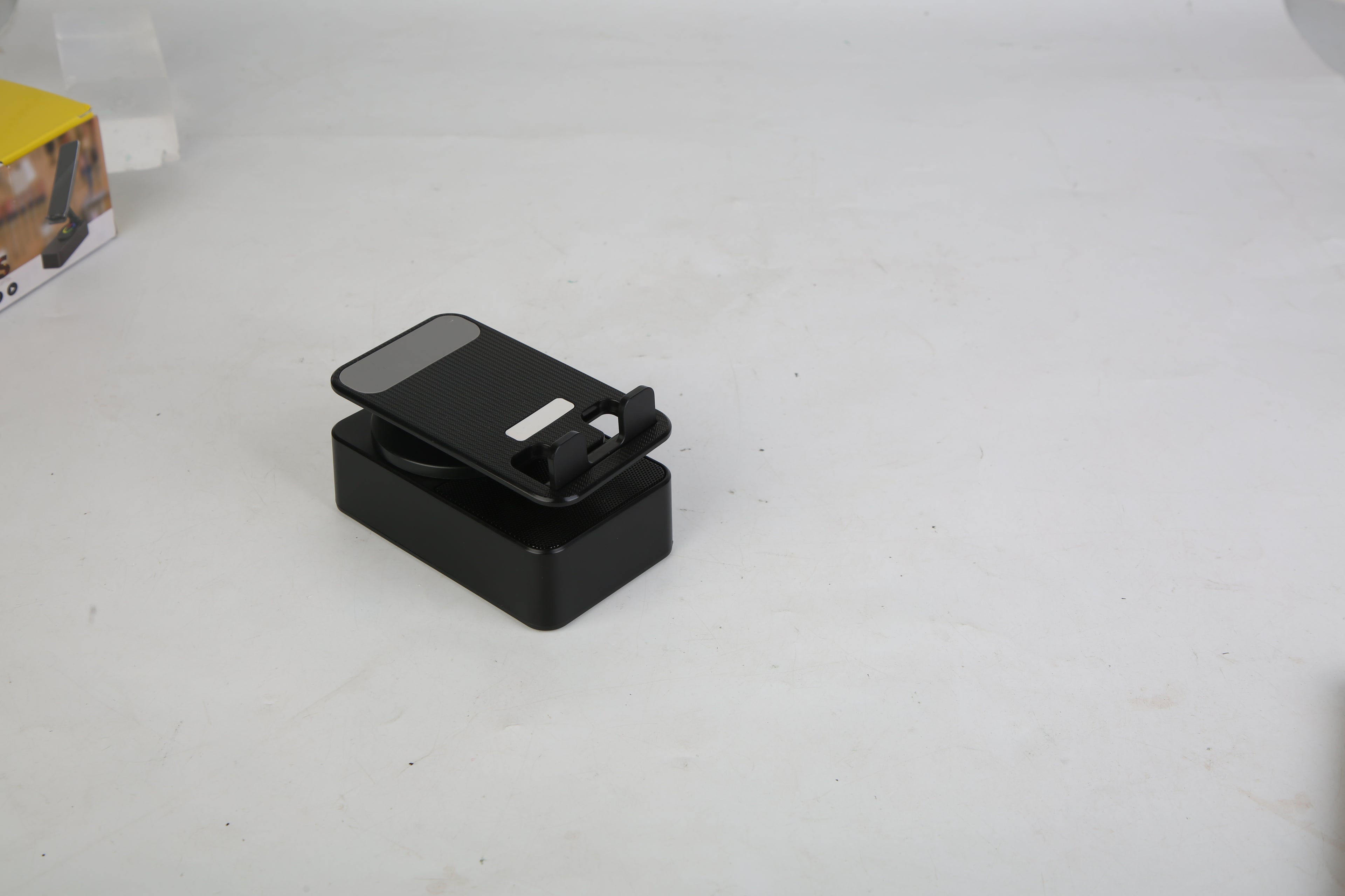 4-in-1 Foldable Wireless Speaker & Phone Stand with Power Bank – 5000mAh