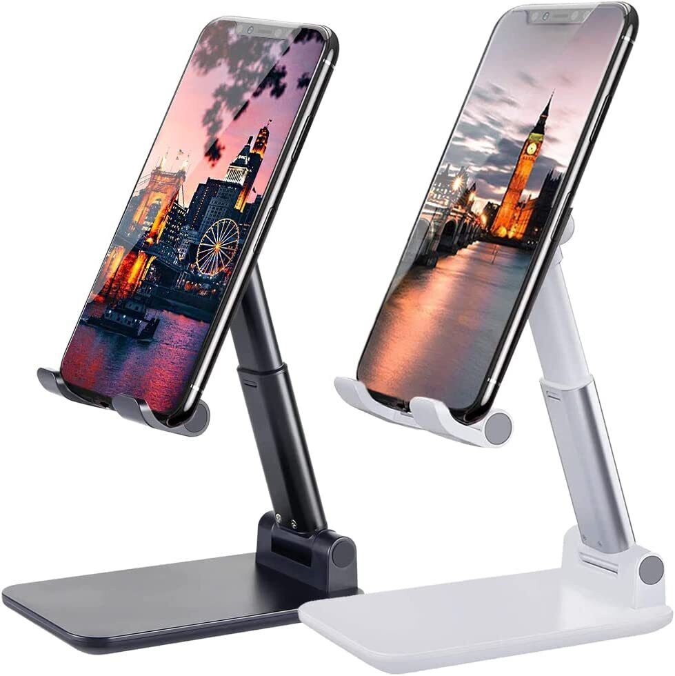Foldable Desktop Cell & Tablet Stand – Mobile Phone Holder