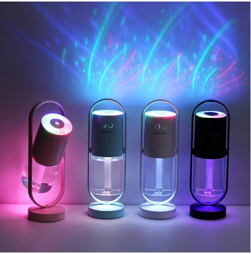 Magic Shadow USB Air Humidifier with LED Projection & Night Light