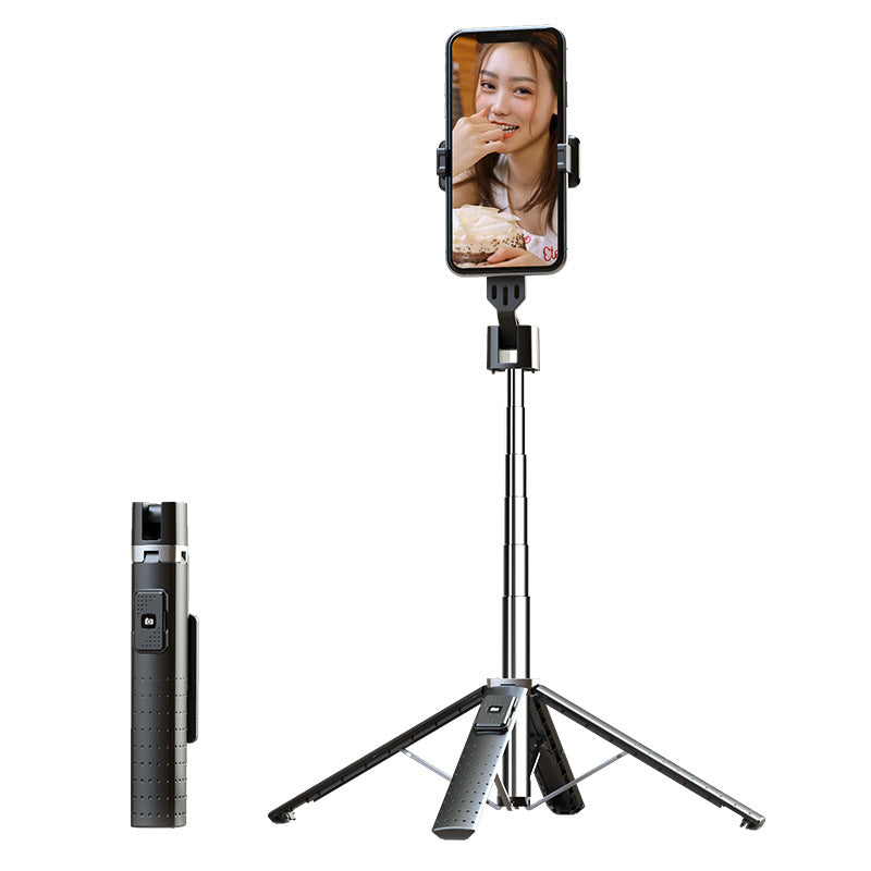 All-in-One Selfie Stick Tripod with LED Fill Light