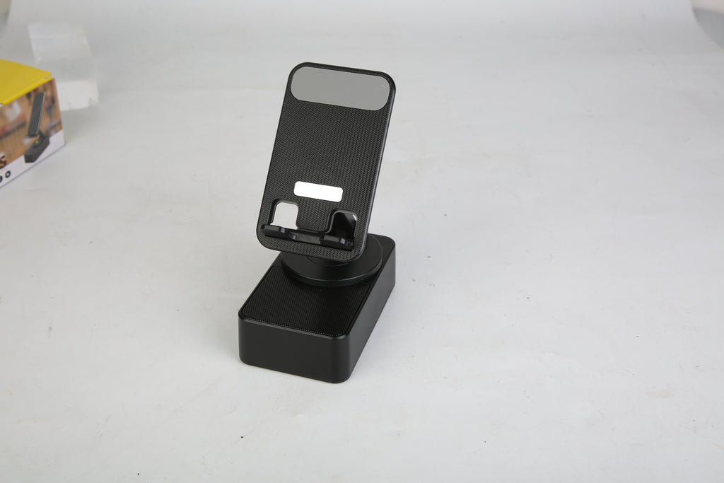 4-in-1 Foldable Wireless Speaker & Phone Stand with Power Bank – 5000mAh