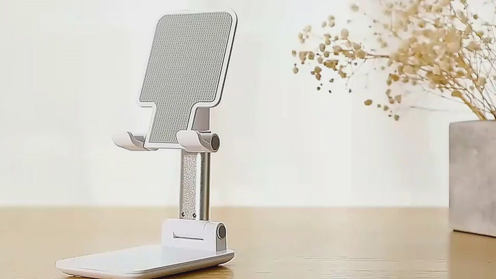Foldable Desktop Cell & Tablet Stand – Mobile Phone Holder